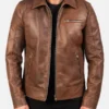 Mens-Choco-Brown-Leather-Jacket