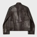 Mens-DAVIDSON-Bomber-Style-Shearling-Jacket-Back
