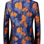 Mens-Floral-Slim-Fit-Elegant-Tuxedo-Blazer-Back