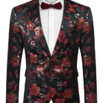 Mens-Floral-Tuxedo-Slim-Fit-Rose-Blazer