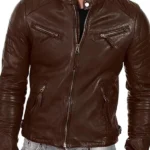 Mens-New-Zealand-Lambskin-Leather-Classic-Open-Bottom-Jacket