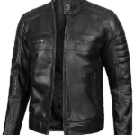Mens-Real-Lambskin-Natural-Grain-Leather-Motorcycle-Jacket