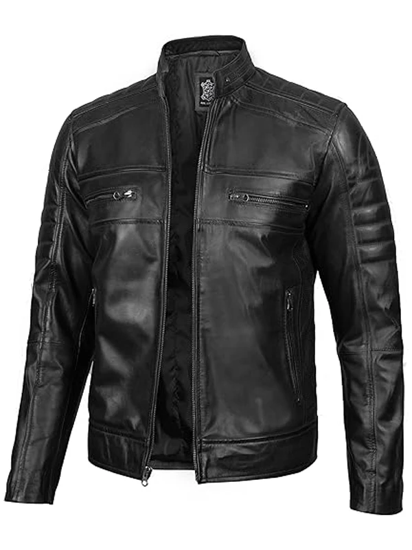 Mens-Real-Lambskin-Natural-Grain-Leather-Motorcycle-Jacket