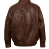 Mens-Reddish-Leather-Blouson-Jacket-Back.