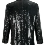 Mens-Sequins-Black-Shiny-Sparkly-Glitter-Blazer-Back
