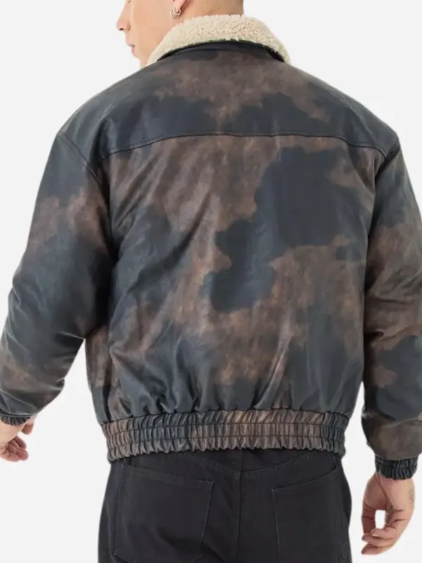 Mens-Sheepskin-Distressed-Brown-Fur-Collar-Jacket-Back.
