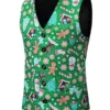 Mens-Snowflake-Tree-Graphic-Snowman-3D-Print-Christmas-Vest