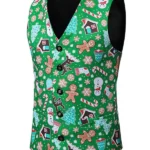 Mens-Snowflake-Tree-Graphic-Snowman-3D-Print-Christmas-Vest