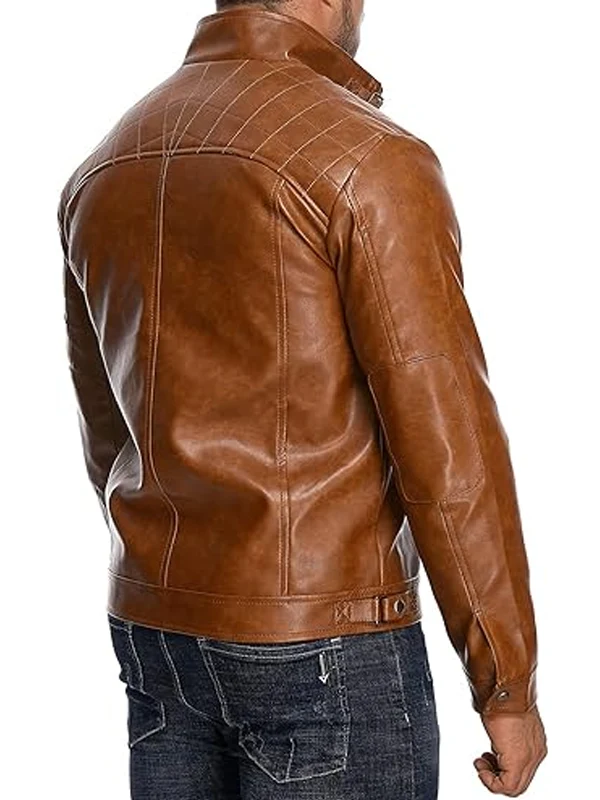 Mens-Stand-Collar-Casual-Faux-Leather-Motorcycle-Jacket.