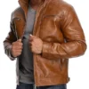 Mens-Stand-Collar-Casual-Motorcycle-Faux-Leather-Jacket.