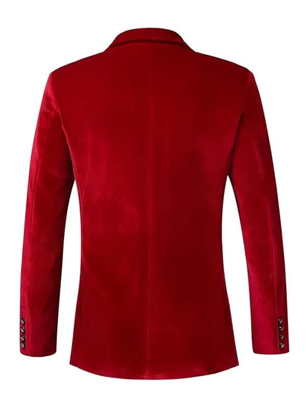 Mens-Velvet-Blazer-Slim-Fit-Fashion-Solid-Blazer-Back