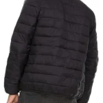 Mens-Warm-Lightweight-Winter-Black-Puffer-Jacket