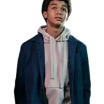 Mickey Bolitar Blue Cotton Jacket