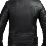 Mild-Grain-Black-Leather-Biker-Jacket-Back