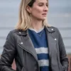 Morven Christie The Bay Black Leather Jacket