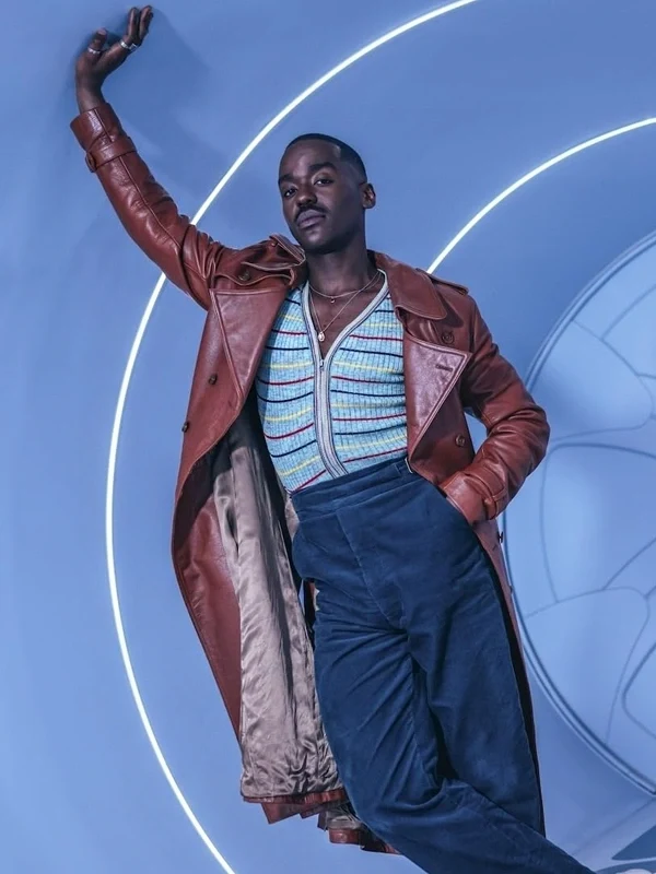 Ncuti-Gatwa-2024-Doctor-Who-15th-Doctor-Brown-Leather-Trench-Coat