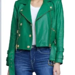 Nicole-Young-Selling-Sunset-Leather-Jacket