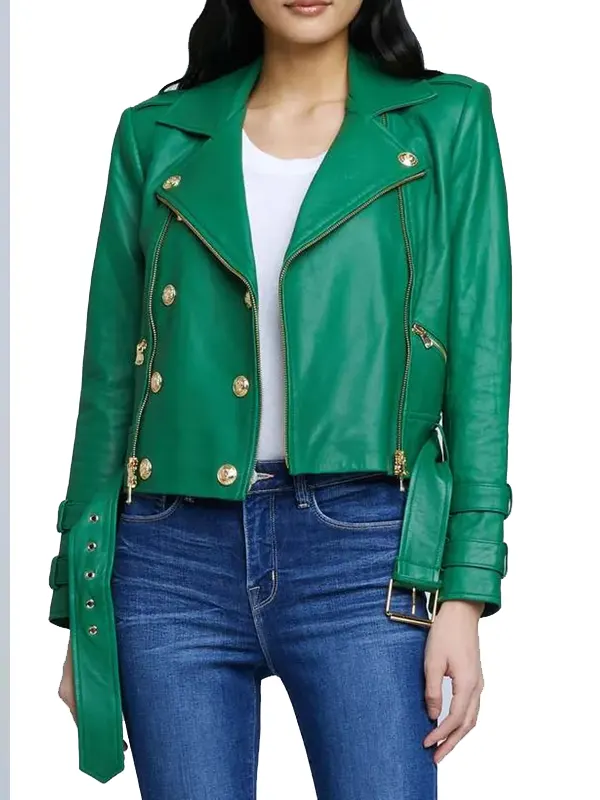 Nicole-Young-Selling-Sunset-Leather-Jacket