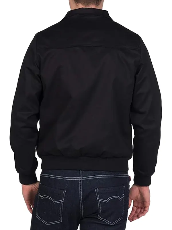 Novocaine Jack Quaid Black Jacket Back