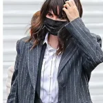 Only-Murders-In-The-Building-Mabel-Mora-Pinstripe-Coat.