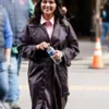 Only-Murders-In-The-Building-S03-Mabel-Mora-Leather-Coat