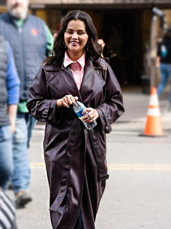 Only-Murders-In-The-Building-S03-Mabel-Mora-Leather-Coat
