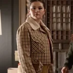 Only-Murders-In-The-Building-S03-Selena-Gomez-Plaid-Jacket.