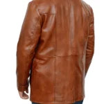 Premium-Brown-Sheepskin-Brasco-Leather-Coat-Back
