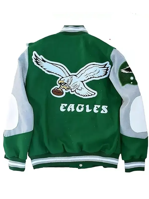 Princess-Diana-Eagles-Varsity-jacket-Back