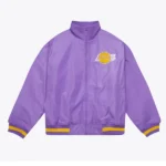 Purple-LA-Lakers-Satin-Full-Zip-Jacket