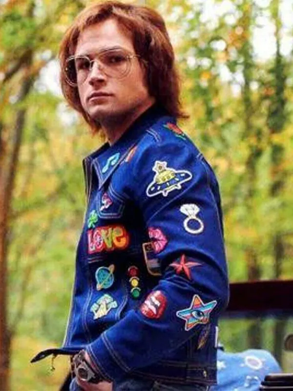 Rocketman-Elton-John-Denim-blue-Jacket