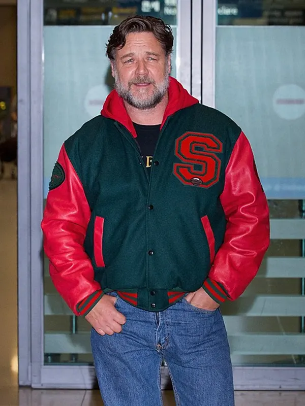 Russell-Crowe-Black-and-Red-Varsity-Jacket