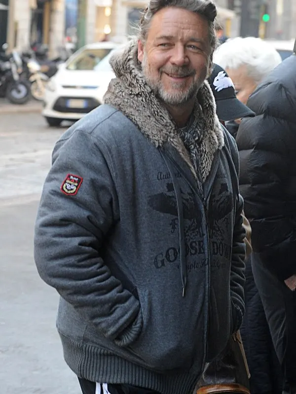 Russell-Crowe-Gray-Hoodie