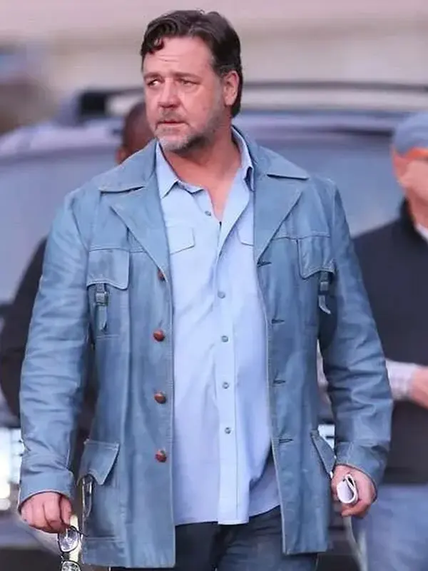 Russell-Crowe-The-Nice-Guys-Blue-Leather-Jacket