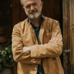 Sam-Neill-A-New-Zealand-Treasure-Brown-Jacket