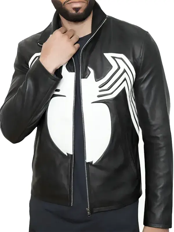 SpiderMan-Venom-Leather-Jacket