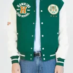 Stranger-Things-Hawkins-Stadium-Greeen-Varsity-Jacket