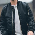 TACVASEN-Mens-black-Bomber-Jacket