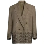 Taylor-Swift-Crystal-Cage-Oversized-Grey-Blazer