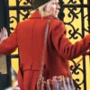 The Friend Naomi Watts Red Coat Back