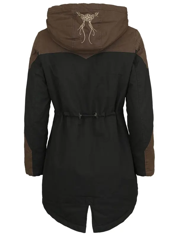 The-Lord-Of-The-Rings-Elven-Warriors-Winter-black-brown-Jacket-Back