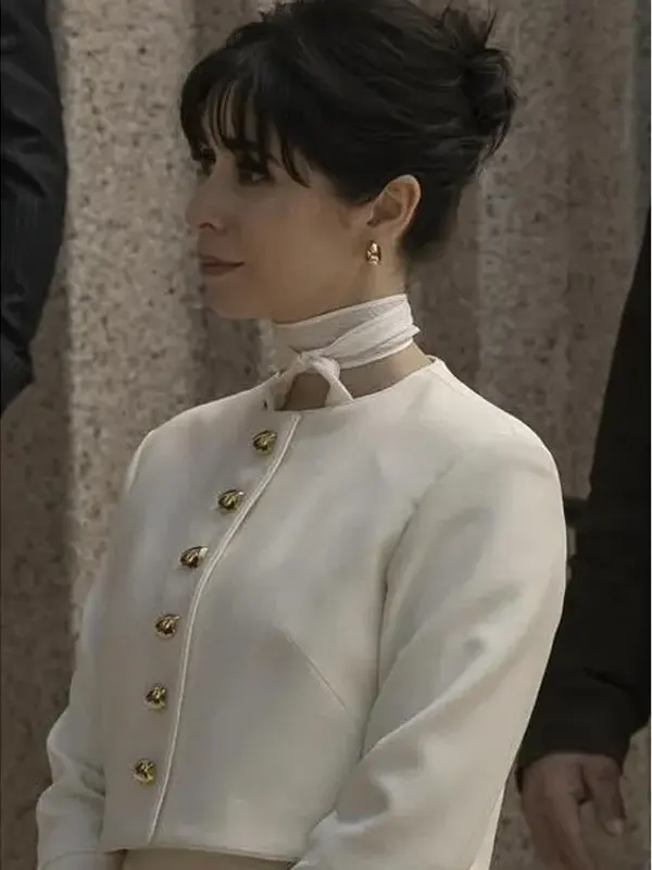 The-Penguin-TV-Series-Sofia-Falcone-Wool-Off-White-Jacket