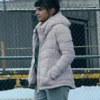The-Umbrella-Academy-S04-Lila-Pitts-White-Hoode-Puffer-Jacket