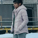 The-Umbrella-Academy-S04-Lila-Pitts-White-Hoode-Puffer-Jacket