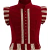 Tudor-Renaissance-Red-Velvet-Vest
