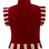Tudor-Renaissance-Red-Velvet-Vest-Back
