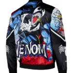 Venom-Chalk-Line-Symbiote-Fanimation-black-Satin-Full-Snap-Jacket