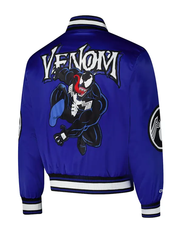 Venom-Chalk-Line-blue-Satin-Full-Snap-Jacket