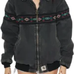 Vintage Carhartt Aztec Bomber Jacket