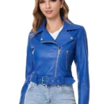 Women-Blue-Moto-Biker-Faux-Leather-Jacket-.